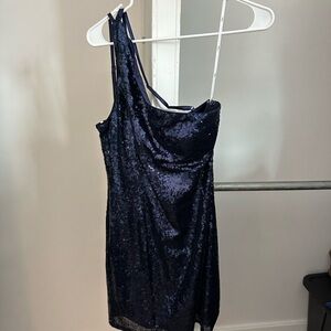 Lulu's Midnight Sequin Dress